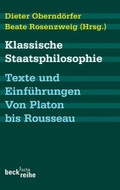 Cover: Klassische Staatsphilosophie - C.H.BECK