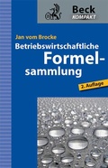 Cover: Betriebswirtschaftliche Formelsammlung - C.H.BECK