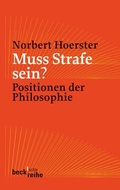 Cover: Muss Strafe sein? - C.H.BECK
