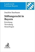 Cover: Stiftungsrecht in Bayern - C.H.BECK