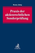 Abbildung von: Praxis der aktienrechtlichen Sonderprüfung - C.H.BECK