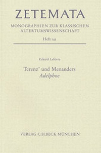 Abbildung von: Terenz' und Menanders Adelphoe - C.H.BECK