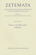 Cover: Terenz' und Menanders Adelphoe - C.H.BECK