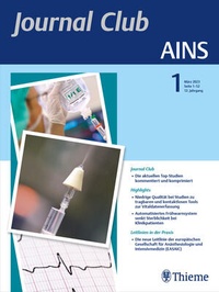 Abbildung von: Journal Club AINS - Thieme
