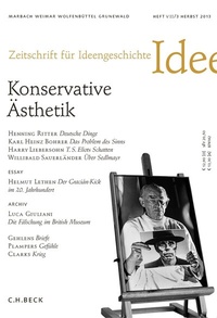 Abbildung von: Zeitschrift für Ideengeschichte Heft VII/3 Herbst 2013 - C.H.BECK