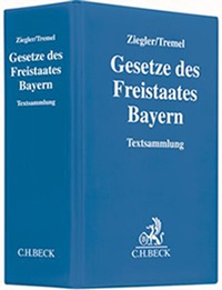 Abbildung von: Gesetze des Freistaates Bayern Hauptordner 80 mm - C.H.BECK