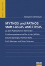 Cover: Mythos und Pathos statt Logos und Ethos - Beltz Verlagsgruppe GmbH & Co. KG