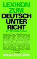 Cover: Lexikon zum Deutschunterricht - Beltz Verlagsgruppe GmbH & Co. KG