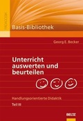 Cover: Unterricht auswerten und beurteilen - Beltz Verlagsgruppe GmbH & Co. KG