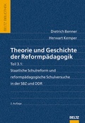 Cover: Theorie und Geschichte der Reformp&auml;dagogik - Beltz Verlagsgruppe GmbH & Co. KG