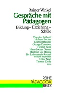 Cover: Gespr&auml;che mit P&auml;dagogen - Beltz Verlagsgruppe GmbH & Co. KG