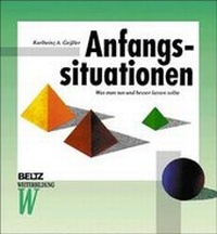Enlarge image Cover: Anfangssituationen - Beltz Verlagsgruppe GmbH & Co. KG