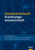 Cover: Handw&ouml;rterbuch Erziehungswissenschaft - Beltz eBook