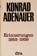 Cover: Erinnerungen 1956-1959 - DVA