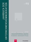 Cover: Jahrbuch der Unternehmenskommunikation 2009 - Econ