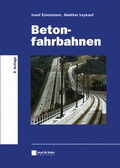 Cover: Betonfahrbahnen - Ernst & Sohn