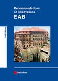 Cover: Recommendations on Excavations - Ernst & Sohn