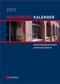 Cover: Mauerwerk-Kalender / Mauerwerk-Kalender 2011 - Ernst & Sohn