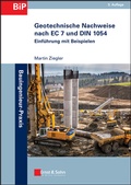 Cover: Geotechnische Nachweise nach EC 7 und DIN 1054 - Ernst & Sohn