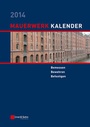 Cover: Mauerwerk-Kalender / Mauerwerk-Kalender 2014 - Ernst & Sohn