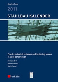 Abbildung von: Powder-actuated fasteners and fastening screws in steel construction - Ernst & Sohn