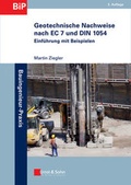 Cover: Geotechnische Nachweise nach EC 7 und DIN 1054 - Ernst & Sohn