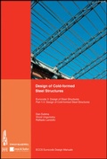 Cover: Design of Cold-formed Steel Structures. - Ernst & Sohn