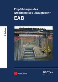 Abbildung von: Empfehlungen des Arbeitskreises "Baugruben" (EAB) - Ernst & Sohn