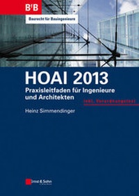 Abbildung von: HOAI 2013 - Ernst & Sohn