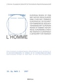 Cover: L"Homme 1016-362X / Dienstbotinnen - B&ouml;hlau