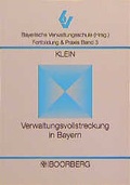 Cover: Verwaltungsvollstreckung in Bayern - Boorberg