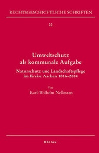 Abbildung von: Umweltschutz als kommunale Aufgabe - Böhlau
