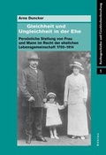 Cover: Gleichheit und Ungleichheit in der Ehe - B&ouml;hlau