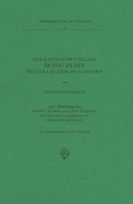 Cover: Zur Lautentwicklung im HIAT in den westf&auml;lischen Mundarten - B&ouml;hlau