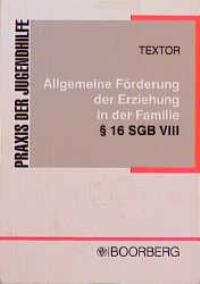 Abbildung von: Allgemeine Förderung der Erziehung in der Familie - Boorberg