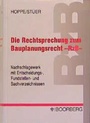 Cover: Die Rechtsprechung zum Bauplanungsrecht - RzB - Boorberg