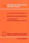 Cover: Das Kommunalunternehmen - Boorberg