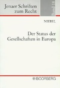 Cover: Der Status der Gesellschaften in Europa - Boorberg