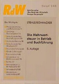 Abbildung von: Die Mehrwertsteuer in Betrieb und Buchführung - Boorberg