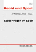 Cover: Steuerfragen im Sport - Boorberg
