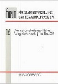Bild: Der naturschutzrechtliche Ausgleich nach § 1a BauGB - Boorberg