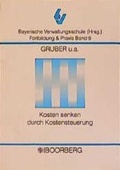 Cover: Kosten senken durch Kostensteuerung - Boorberg