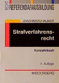 Cover: Strafverfahrensrecht - Boorberg
