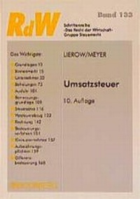 Abbildung von: Umsatzsteuer - Boorberg