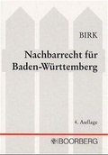 Cover: Nachbarrecht f&uuml;r Baden-W&uuml;rttemberg - Boorberg