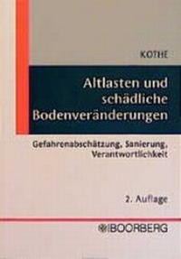 Abbildung von: Altlasten und schädliche Bodenveränderungen - Boorberg