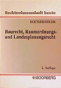 Cover: Baurecht - Raumordnungs- und Landesplanungsrecht - Boorberg