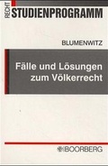 Cover: F&auml;lle und L&ouml;sungen zum V&ouml;lkerrecht - Boorberg