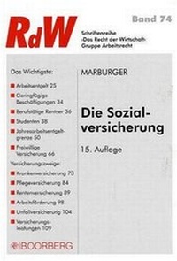 Abbildung von: Die Sozialversicherung - Boorberg