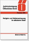 Cover: Religion und Weltanschauung im s&auml;kul&auml;ren Staat - Boorberg